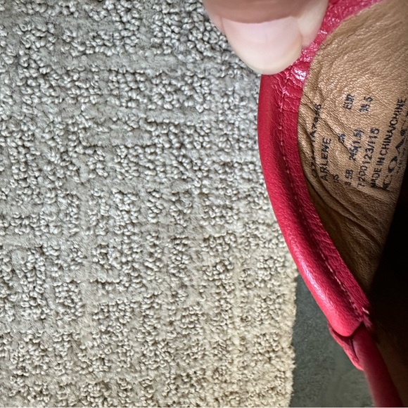 Coach Pink Leather Loafers/Drivers EUC - Picture 8 of 9